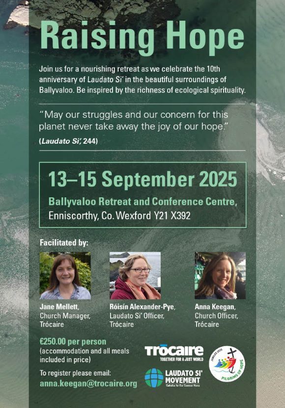 Trocaire Raising Hope Retreat poster online edit