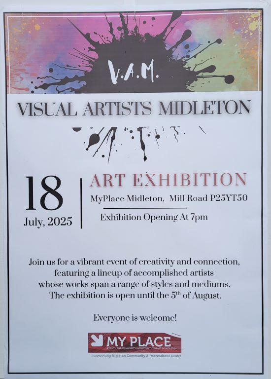Visual Artists Midleton Poster