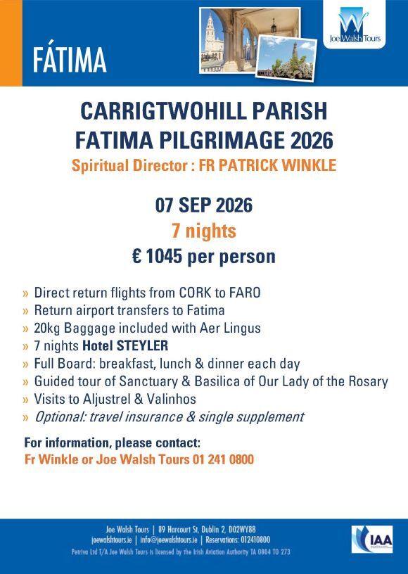 2026 CARRIGTWOHILL PATRICK WINKLE 07 SEP CORK FARO