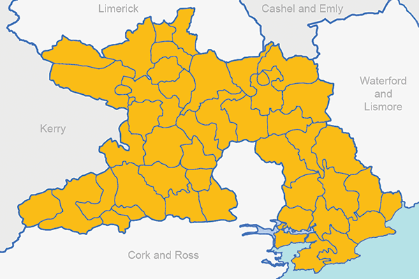 Cloyne Diocese - 46 Parishes