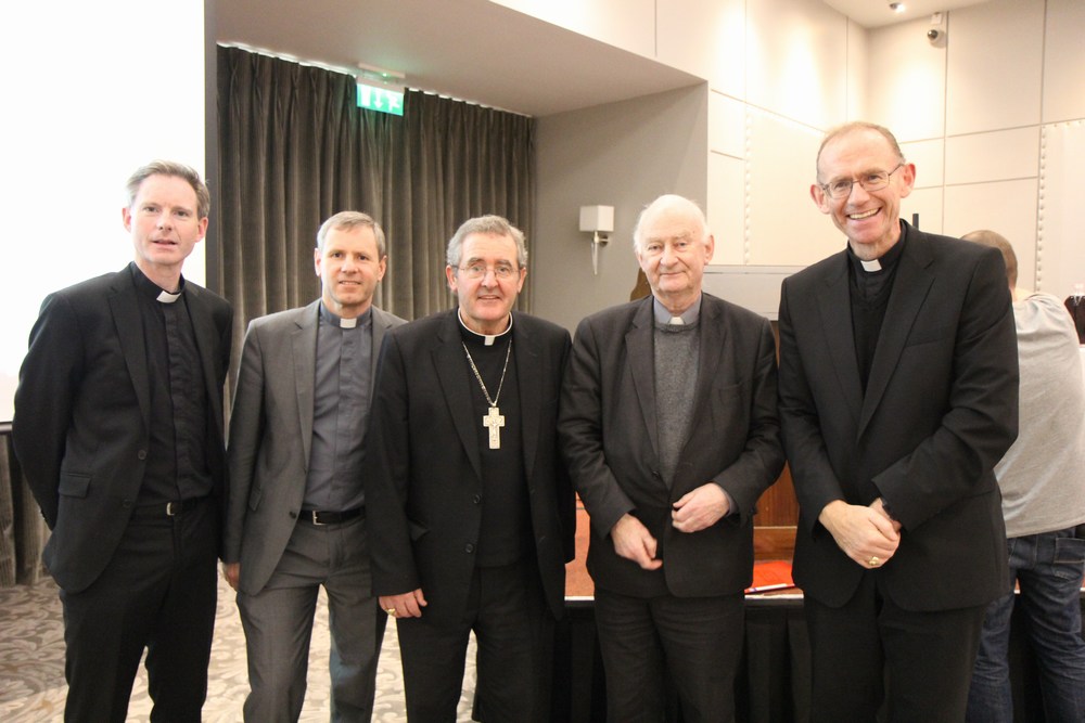 Fr Paul Crosbie, Fr Fintan Gavin, Bishop William Crean, Bishop Donal Murray, Bishop Fintan Monaghan